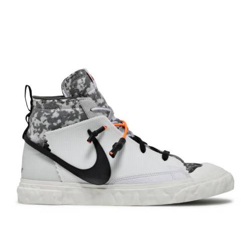 【 NIKE READYMADE X BLAZER MID 'WHITE CAMO' / WHITE VAST GREY VOLT TOTAL 】 ブレイザー ミッド 白色 ホワイト 灰色 グレー スニーカー メンズ ナイキ｜スニケス