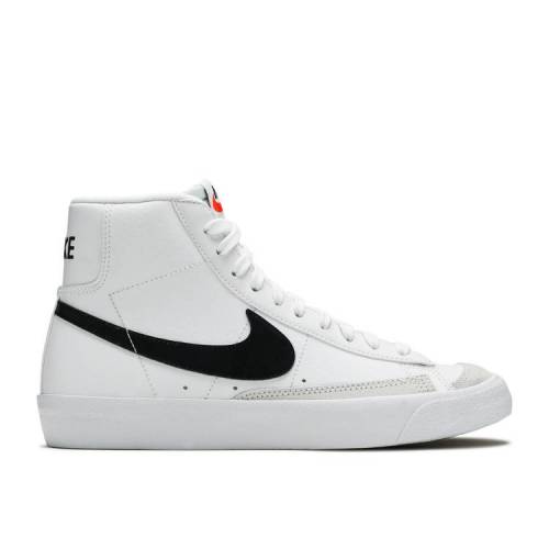 ナイキ Nike ブレイザー ミッド 白妙 純白 黒色 黒 橙色 オレンジ色であること 77 White Black 愚息 キッズ Orange Nike Blazer Mid Gs White Black Total Odeftg Com