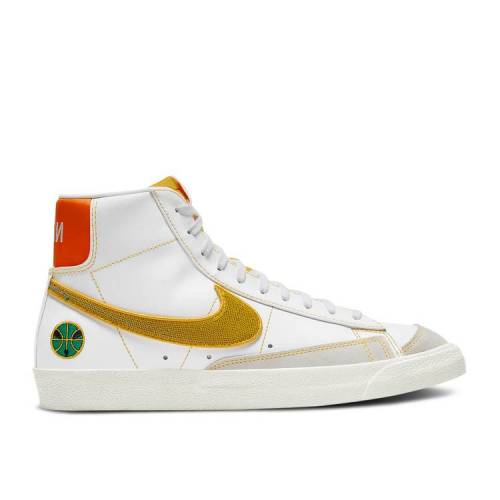 【 NIKE BLAZER MID '77 VINTAGE 'ROSWELL RAYGUNS' / WHITE STADIUM GREEN TEAM ORANGE 】 ブレイザー ミッド ビンテージ ヴィンテージ 白色 ホワイト スタジアム 緑 グリーン チーム 橙 オレンジ スニーカー メンズ |スニケス