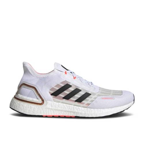 【 ADIDAS ULTRABOOST SUMMER.RDY 'WHITE SIGNAL PINK' / CLOUD WHITE CORE BLACK SIGNAL 】 アディダス 白色 ホワイト コア 黒色 ブラック スニーカー メンズ