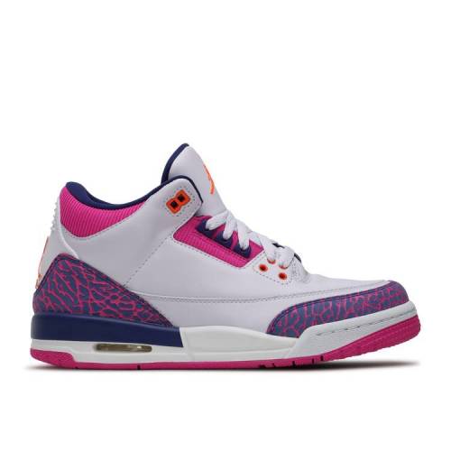 【 AIR JORDAN JORDAN 3 RETRO GG 'BARELY GRAPE' / BARELY GRAPE HYPER CRIMSON FIRE 】 ナイキ クリムゾン ファイア エアジョーダン ジュニア キッズ ベビー マタニティ スニーカー|スニケス