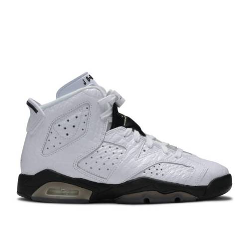 【 AIR JORDAN JORDAN 6 RETRO BG 'ALLIGATOR' / NEUTRAL GREY BLACK WHITE 】 ナイキ 灰色 グレー 黒色 ブラック 白色 ホワイト エアジョーダン ジュニア キッズ ベビー マタニティ スニーカー|スニケス