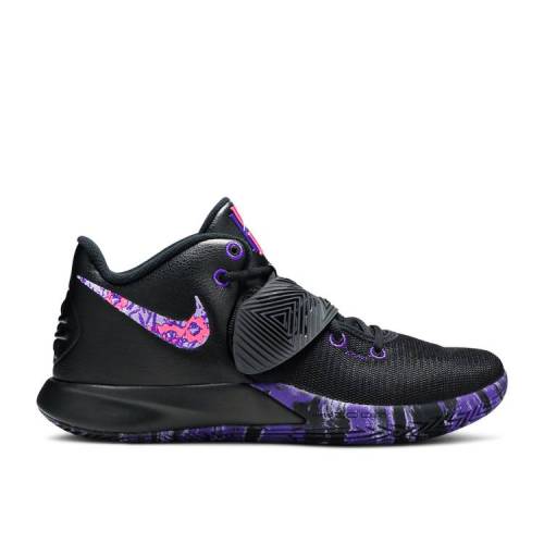 【 NIKE KYRIE FLYTRAP 3 EP 'FIERCE PURPLE' / BLACK FIERCE PURPLE 】 カイリー フライトラップ 黒色 ブラック 紫 パープル スニーカー メンズ ナイキ｜スニケス