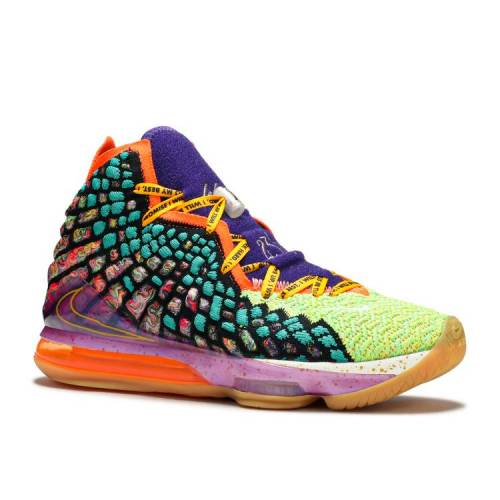 ナイキ Nike レブロン What The スニーカー メンズ Nike Lebron 17 Multicolor Colegiovictorhugo Cl