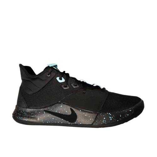 【 NIKE PG 3 'LIGHT AQUA' / BLACK BLACK LIGHT AQUA 】 黒色 ブラック アクア スニーカー メンズ ナイキ