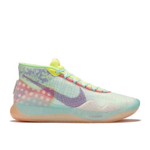 【 NIKE ZOOM KD 12 'EYBL PEACH JAM' / TEAL TINT RED ORBIT PHOTO BLUE 】 ズーム 赤 レッド 青色 ブルー スニーカー メンズ ナイキ