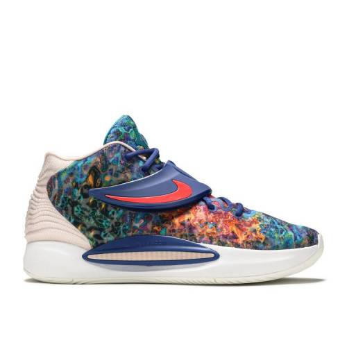 【 NIKE KD 14 EP 'PSYCHEDELIC' / DEEP ROYAL BLUE PALE CORAL 】 ディープ 青色 ブルー スニーカー メンズ ナイキ|スニケス
