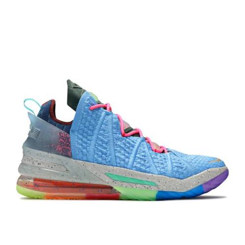 【 NIKE LEBRON 18 BEST OF 1-9 / UNIVERSITY BLUE METALLIC GOLD 】 レブロン 青色 ブルー ゴールド 19 スニーカー メンズ ナイキ