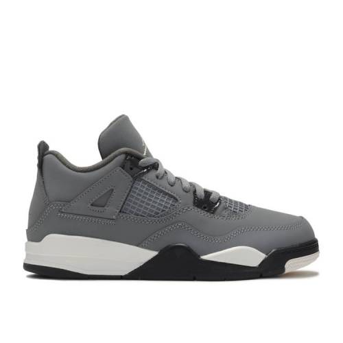 【 AIR JORDAN JORDAN 4 RETRO PS 'COOL GREY' 2019 / COOL GREY CHROME DARK CHARCOAL 】 ナイキ クール 灰色 グレー チャコール エアジョーダン ジュニア キッズ ベビー マタニティ スニーカー｜スニケス 57,090円