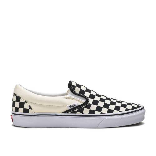 【 VANS OG CLASSIC SLIP-ON LX \u0027CHECKERBOARD\u0027 / BLACK TRUE WHITE 】 バンズ 古典派音楽 スリッポン 黒いこと 黒いこと 白いこと 白いこと スニーカー メンズ ヴァンズ 靴-メンズ靴