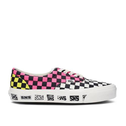 【 VANS SNEAKERSNSTUFF X ERA LX 'VENICE BEACH' / KNOCKOUT PINK MARSHMALLOW 】 バンズ ピンク スニーカー メンズ ヴァンズ