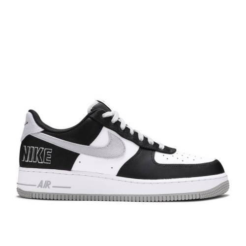 【 NIKE AIR FORCE 1 LOW '07 LV8 EMB 'RAIDERS' / BLACK FLAT SILVER WHITE PINE 】 黒色 ブラック 銀色 シルバー 白色 ホワイト エアフォース スニーカー メンズ ナイキ|スニケス
