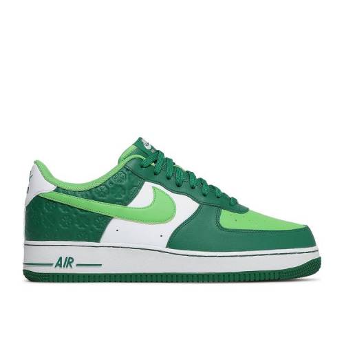 【 NIKE AIR FORCE 1 LOW \u0027ST. PATRICK\u0027S DAY\u0027 / PINE GREEN MEAN GREEN WHITE 】 緑 緑であること 白いこと 白いこと 空軍 スニーカー メンズ ナイキ