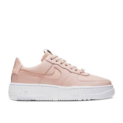 【 NIKE WMNS AIR FORCE 1 'PIXEL PARTICLE BEIGE' / PARTICLE BEIGE BLACK WHITE 】 ベージュ 黒色 ブラック 白色 ホワイト エアフォース スニーカー レディース ナイキ|スニケス
