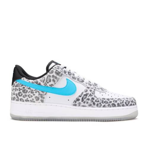 【 NIKE AIR FORCE 1 LOW PREMIUM 'SNOW LEOPARD' / PURE PLATINUM LIGHT BLUE FURY 】 プレミアム ピュア プラチナム 青色 ブルー エアフォース スニーカー メンズ ナイキ