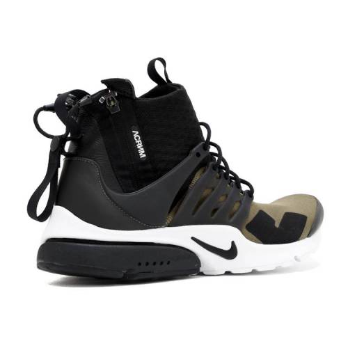 ナイキ Nike 天空 プレスト ミッド オリーブ 墨染め 黒人 Olive スニーカー メンズ Air Nike Acronym X Mid Olive Black Marchesoni Com Br