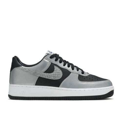 ナイキ Nike エア 黒色 ブラック 銀色 シルバー エアフォース Silver Snake スニーカー メンズ Air Silver Nike 1 Low Black Linumconsult Co Uk