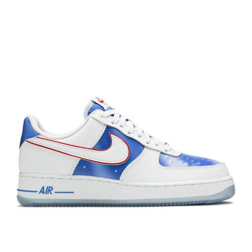 【 NIKE AIR FORCE 1 LOW 'NEW JERSEY NETS HARDWOOD CLASSICS' / WHITE PACIFIC BLUE METALLIC 】 ジャージー ネッツ 白色 ホワイト パシフィック 青色 ブルー エアフォース 'ニュージャージー スニーカー メンズ ナイ