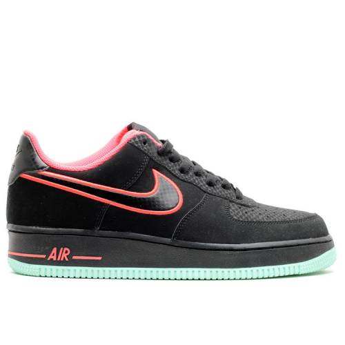 【 NIKE AIR FORCE 1 \u0027YEEZY\u0027 / BLACK BLACK LASER CRIMSON ARCTIC 】 黒いこと 黒いこと レーザ クリムゾン 空軍 スニーカー メンズ ナイキ