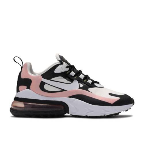 【 NIKE WMNS AIR MAX 270 REACT \u0027CORAL BLACK\u0027 / BLACK WHITE BLEACHED CORAL 】 マックス リアクト 黒いこと 黒いこと 白いこと 白いこと 大気圏マックス スニーカー レディース ナイキ