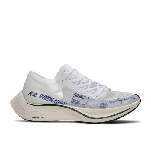 【 NIKE ZOOMX VAPORFLY NEXT% 'BLUE RIBBON SPORTS' / WHITE TEAM ROYAL ORANGE PEEL 】 白色 ホワイト チーム 橙 オレンジ スニーカー メンズ ナイキ|スニケス