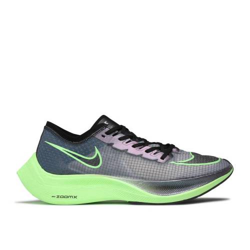 【 NIKE ZOOMX VAPORFLY NEXT% 'VALERIAN BLUE' / VALERIAN BLUE BLACK VAPOUR GREEN 】 青色 ブルー 黒色 ブラック 緑 グリーン スニーカー メンズ ナイキ