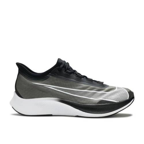 【 NIKE ZOOM FLY 3 \u0027BLACK WHITE\u0027 / BLACK WHITE VOLT 】 望遠レンズ 黒いこと 黒いこと 白いこと 白いこと 望遠レンズ飛球 スニーカー メンズ ナイキ