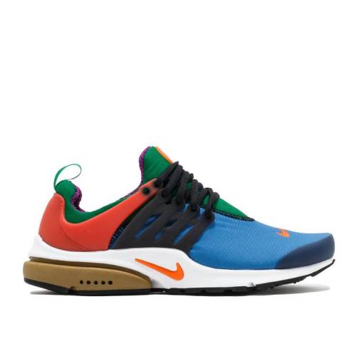 ナイキ Nike エア プレスト 青色 ブルー 橙 オレンジ 緑 グリーン Greedy スニーカー メンズ Air Orange Green Nike Star Blue Blazeblackpine Collabforge Com