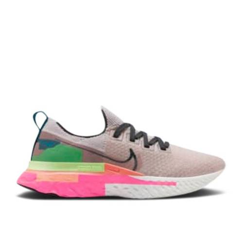 【 NIKE WMNS REACT INFINITY RUN FLYKNIT PREMIUM 'VIOLET ASH' / VIOLET ASH PINK BLAST ATOMIC 】 リアクト ラン フライニット プレミアム 紫 バイオレット ピンク ブラスト スニーカー レディース ナイキ