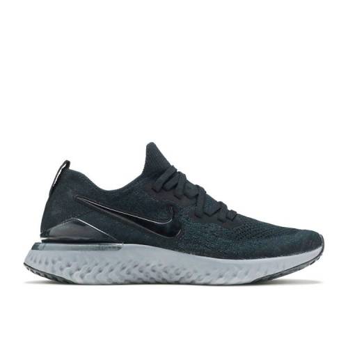 【 NIKE WMNS EPIC REACT FLYKNIT 2 'ANTHRACITE' / BLACK BLACK ANTHRACITE GUNSMOKE 】 エピック リアクト フライニット 黒色 ブラック スニーカー レディース ナイキ 26,845円