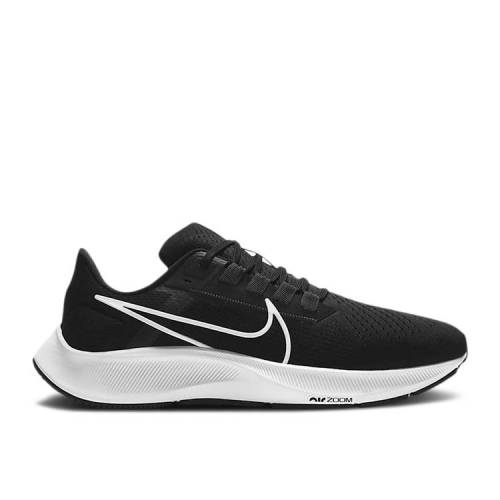 【 NIKE AIR ZOOM PEGASUS 38 'BLACK WHITE' / BLACK ANTHRACITE VOLT WHITE 】 ズーム ペガサス 黒色 ブラック 白色 ホワイト ズームペガサス スニーカー メンズ ナイキ