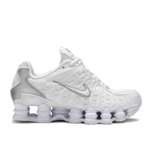 【 NIKE SHOX TL 'METALLIC SILVER' / WHITE WHITE METALLIC SILVER 】 ショックス 白色 ホワイト 銀色 シルバー スニーカー メンズ ナイキ|スニケス