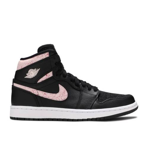 【 AIR JORDAN WMNS JORDAN 1 RETRO HIGH 'SILT RED' / BLACK SILT RED RUSH MAROON WHITE 】 ナイキ ハイ 黒色 ブラック 赤 レッド ラッシュ マルーン 白色 ホワイト エアジョーダン スニーカー レディース