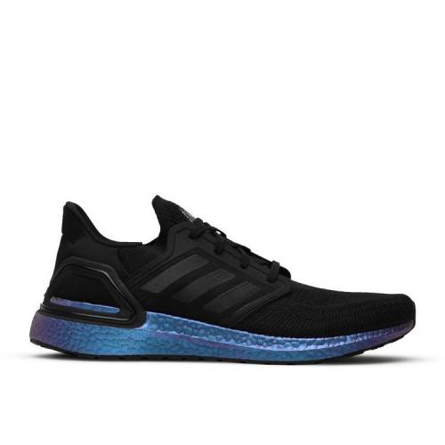 【 ADIDAS ISS US NATIONAL LAB X ULTRABOOST 20 \u0027CORE BLACK\u0027 / CORE BLACK CORE BLACK BLUE 】 アディダス 中核グループ 黒いこと 黒いこと 青み 青色 スニーカー メンズ