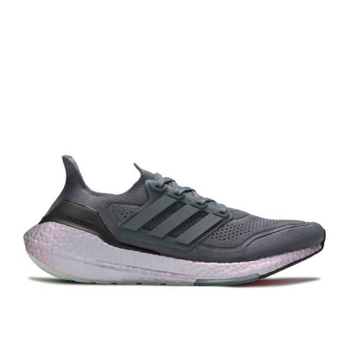 【 ADIDAS ULTRABOOST 21 'BLUE OXIDE' / BLUE OXIDE BLUE OXIDE HAZY GREEN 】 アディダス 青色 ブルー 緑 グリーン スニーカー メンズ|スニケス