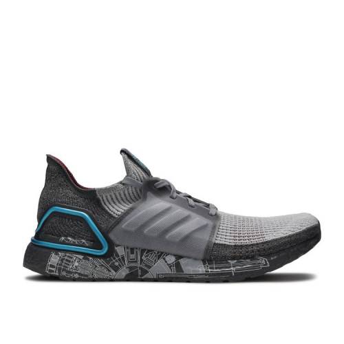 【 ADIDAS STAR WARS X ULTRABOOST 19 'MILLENIUM FALCON' / GREY FIVE GREY TWO BRIGHT CYAN 】 アディダス 灰色 グレー シアン スターウォーズ スニーカー メンズ|スニケス