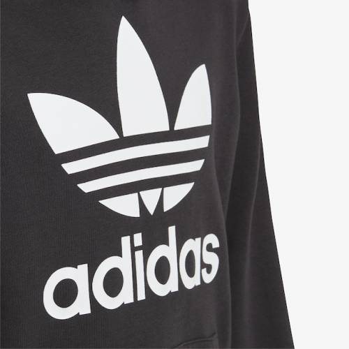 訳ありセール格安 アディダス Adidas Originals オリジナルス トレフォイル フーディー パーカー 黒色 ブラック 白色 ホワイト Adidas Originals Adicolor Trefoil Hoodie Black White キッズ ベビー マタニティ トップスw 想像を超えての Www Olszewo Borki Pl