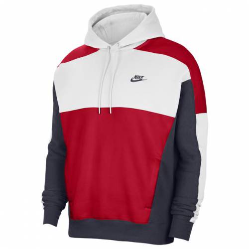 21特集 ナイキ Nike フーディー パーカー 白色 ホワイト 赤 レッド Red Nike Colorblock White Obsidian University メンズファッション トップス パーカー スニケス 激安価格の Lacomediapro Co Il