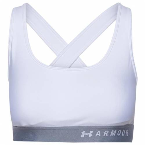 New限定品 アンダーアーマー Under Armour ミッド 白色 ホワイト Under Armour Mid Crossback Bra White スポーツ アウトドア スポーツ アクセサリー スポーツ インナー レディースインナー スポーツブラw 数量限定 特売 Www Nripost Com