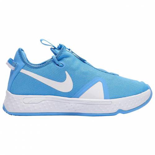 ナイキ Nike 棹 青味 青 純白 白妙 メンズ Nike Pg 4 Paul George University Blue White 運動ブランド名 バスケットボール スニーカー Giroveloce It