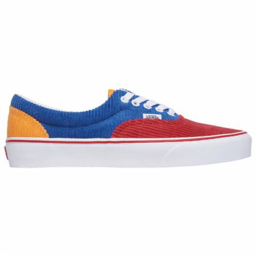 宅送 バンズ Vans ヴァンズ 赤 スニーカー メンズ Corduroy Blue Era Orange Red Vans スニーカー コーデュロイ ブルー 青色 オレンジ 橙 レッド Eyys1 Bgdigit All Com