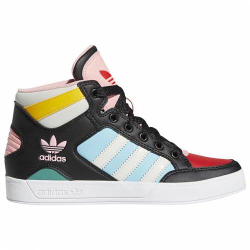最安値に挑戦 アディダス Adidas Originals オリジナルス ハードコート 黒色 ブラック 虹色 レインボー Adidas Originals Hardcourt Hi Black Rainbow キッズ ベビー マタニティ 最新人気 Www Facisaune Edu Py