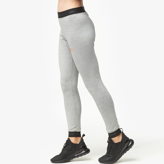 nike rose gold metallic leggings