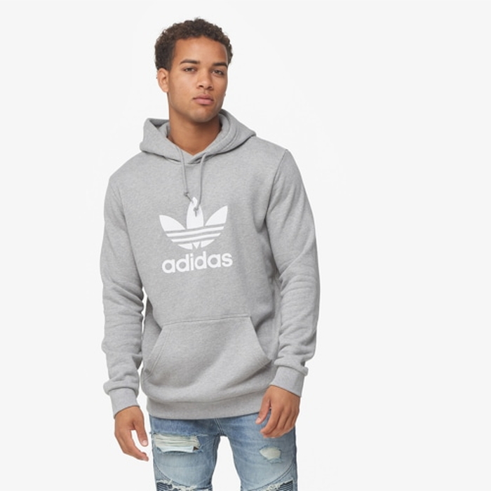 adidas originals hoodie grey