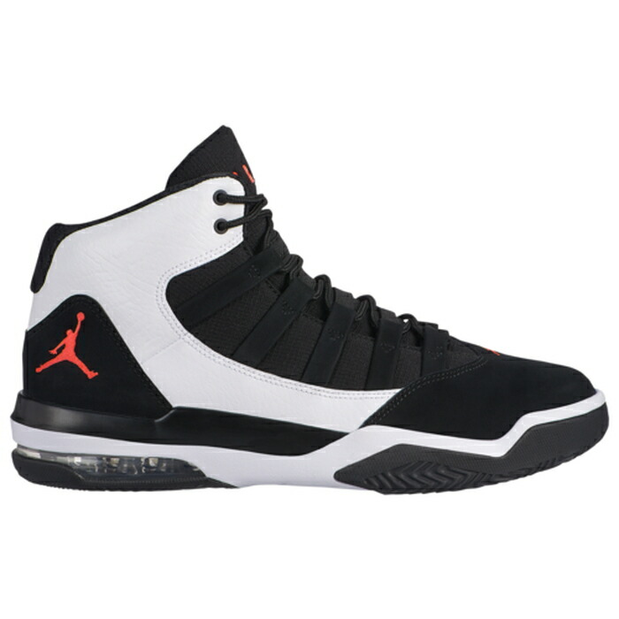 jordan max aura black orange