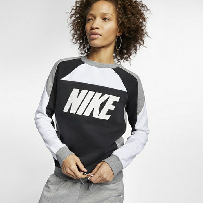 nike sport distort fleece crew