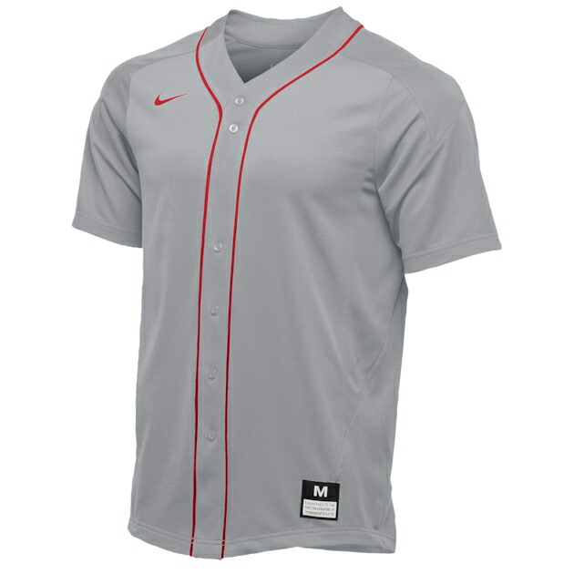 nike 2 button baseball jersey