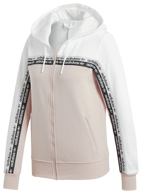 オープニング 大放出セール パーカー 送料無料 レディースファッション トップス Hoodie Fullzip Taped Ryv レディース Womens パーカー フーディー R Y V Originals Adidas アディダスオリジナルス アディダス Sorif Dk