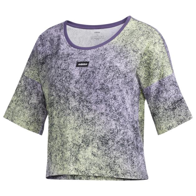 最前線の Tee Crop a レディース Womens シャツ クロップ Adidas アディダス T 送料無料 レディースファッション カットソー Tシャツ トップス Fw6s Rashiastrologer Com