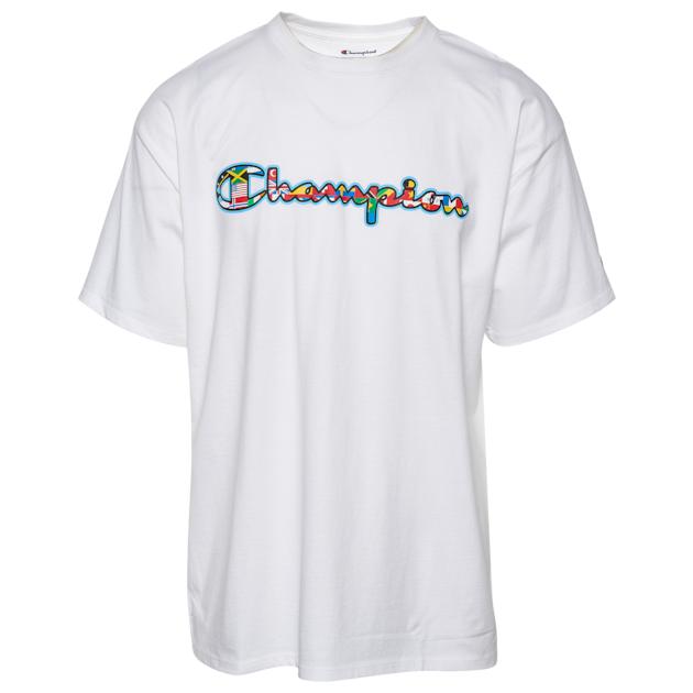 当季大流行 Champion チャンピオン クラシック 送料無料 トップス Tシャツ カットソー ファッション T Olympic Script Classic メンズ Mens シャツ スクリプト Fw6s Hotel Lesauvage Com